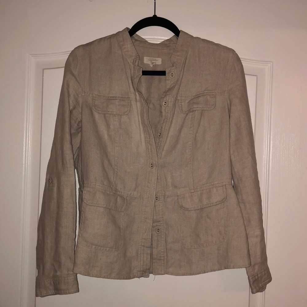 Charter Club Luxury Linen Jacket
